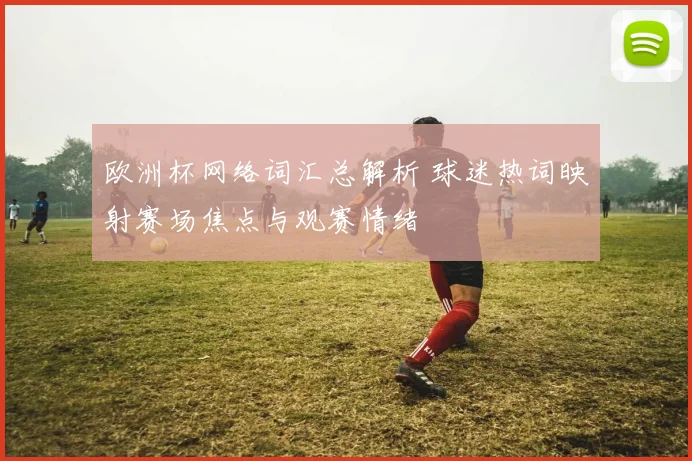 欧洲杯网络词汇总解析 球迷热词映射赛场焦点与观赛情绪